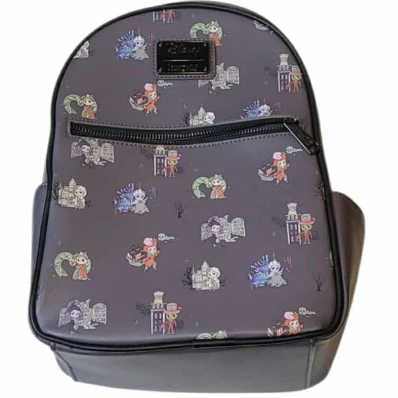 Loungefly x Disney Villains Evil Lair Mini Backpack - Picture 1 of 13